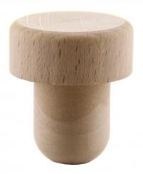  18mm Holzgriffkorken - Scheibe natur/roh co-injected, Beutel a. 20 Stück