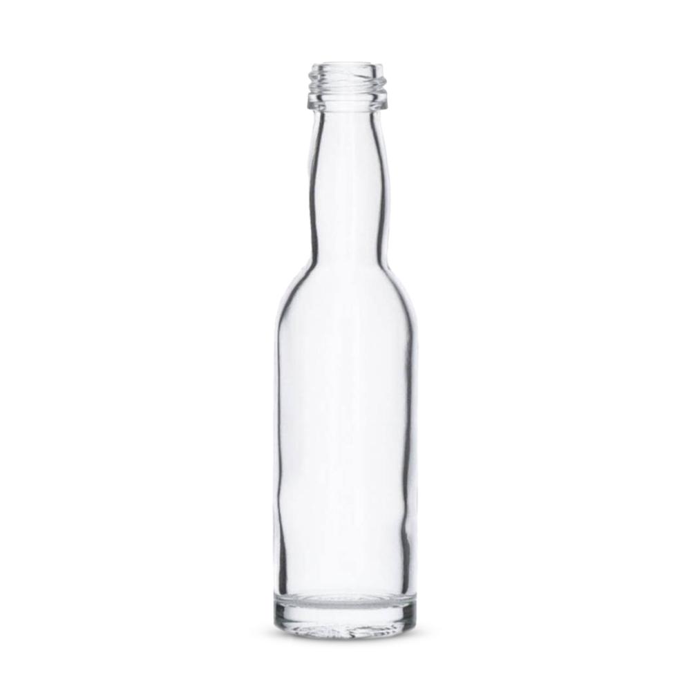 40ml Kropfhalsflasche weiß PP18, Karton a. 96 Stück
