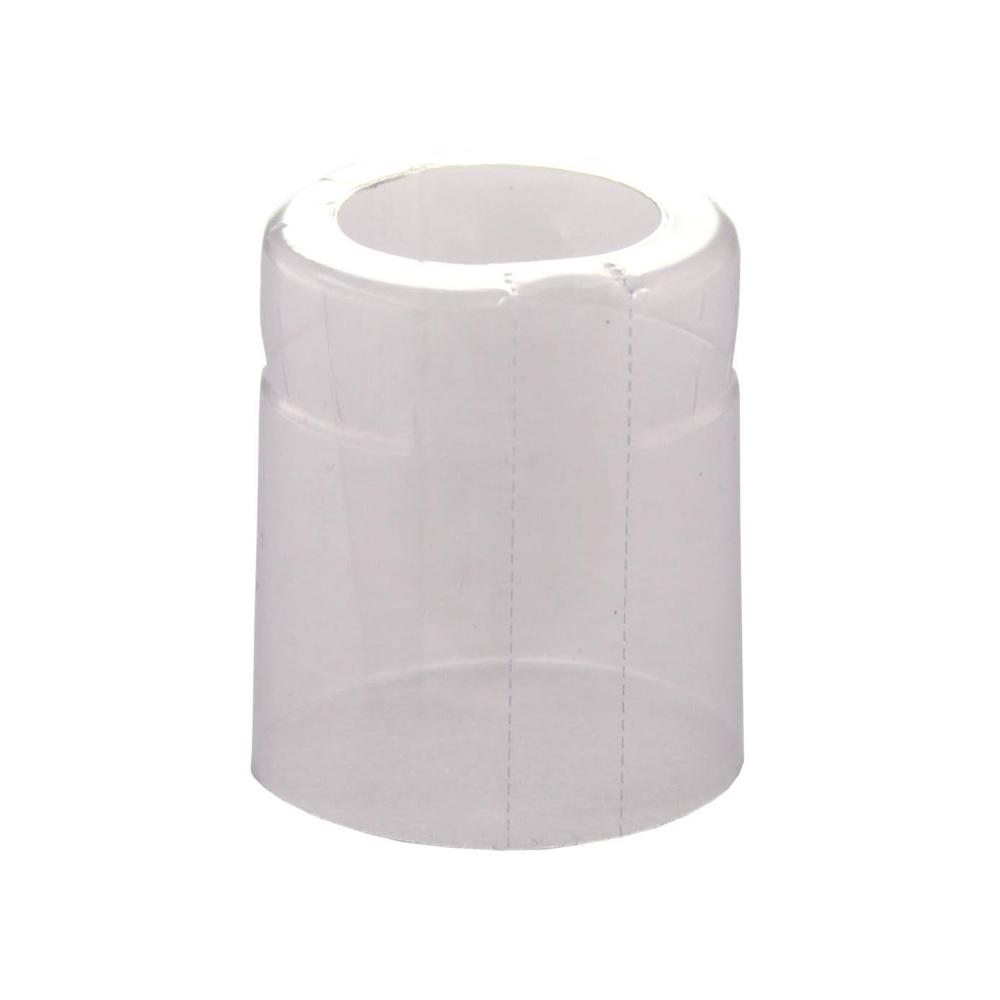 Schrumpfkapsel ca. 32x41mm klar, Stange a. 53 Stück