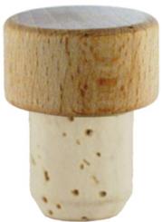  19mm Holzgriffkorken - Scheibe natur/roh 