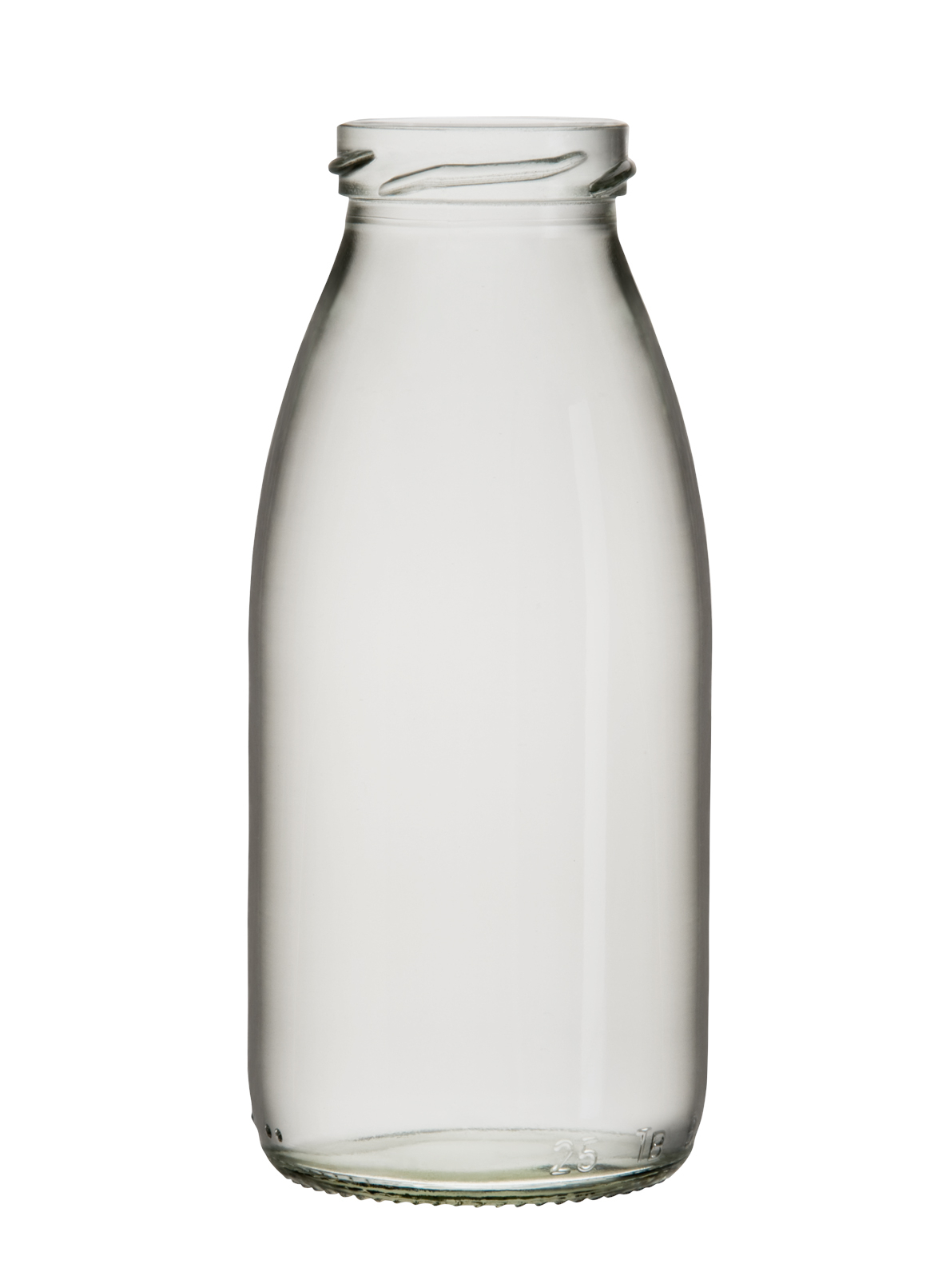 250ml Weithalsflasche weiß TO43, Karton a. 36 Stück 