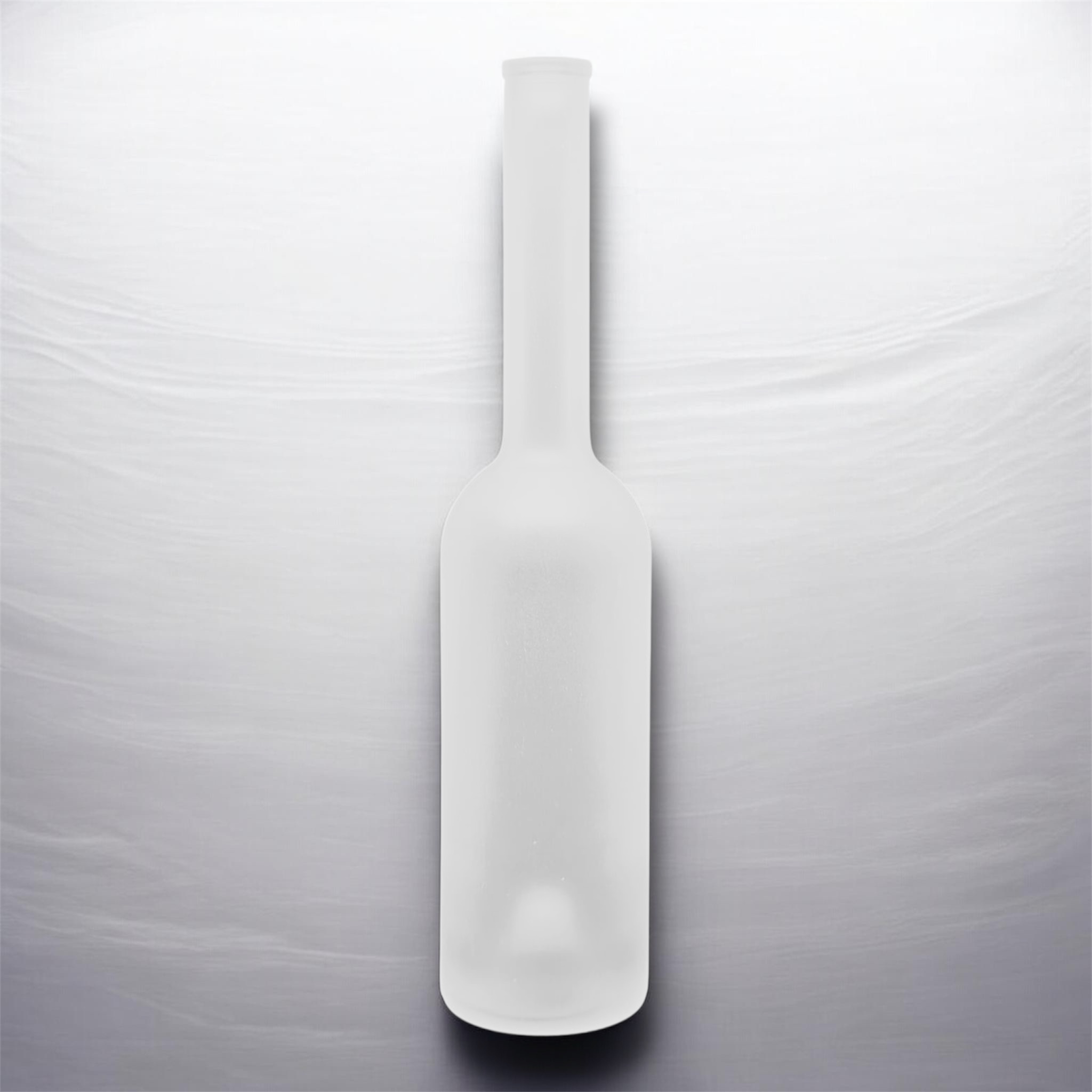 500ml Opera 19mm weiß mattiert, einzelne Flasche