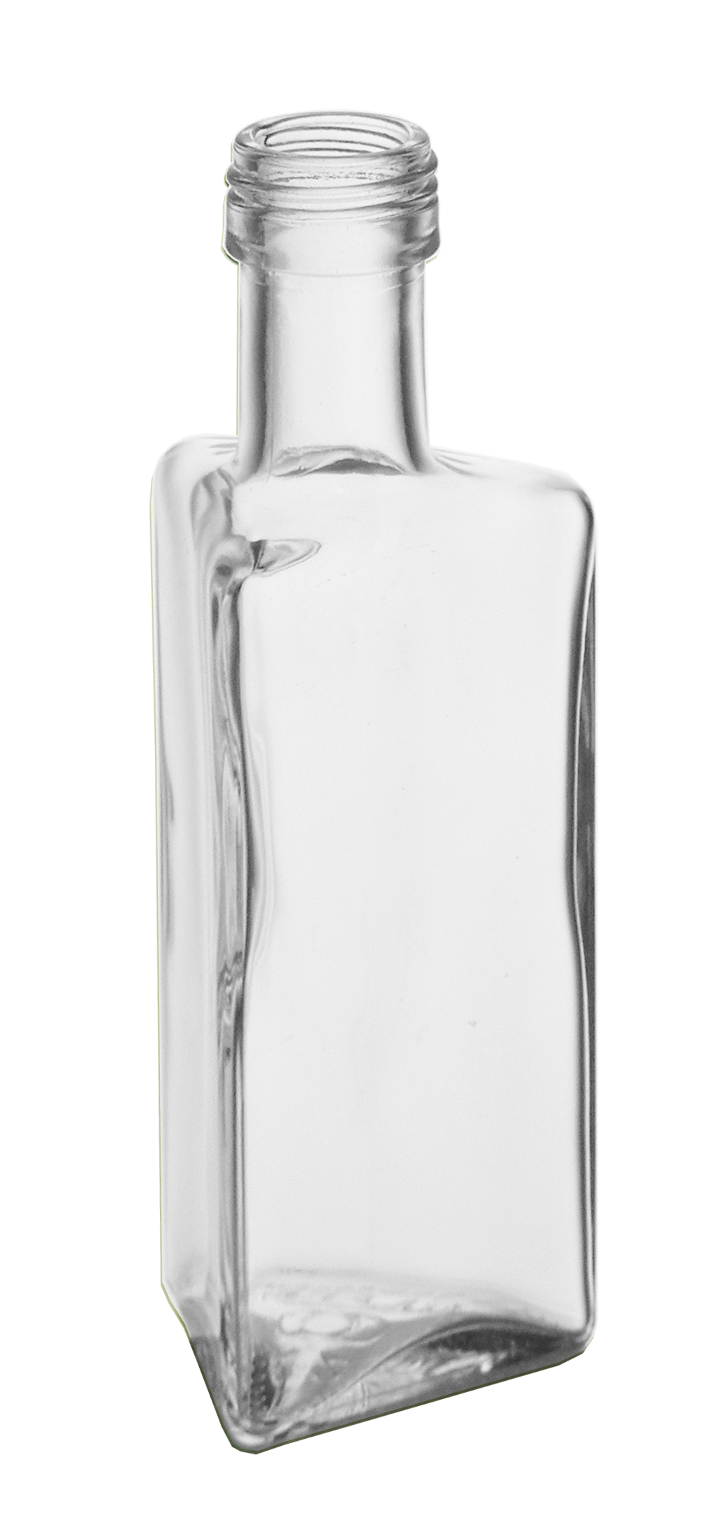 100ml Triangolare Dorica weiß PP24, Karton a. 80 Stück 