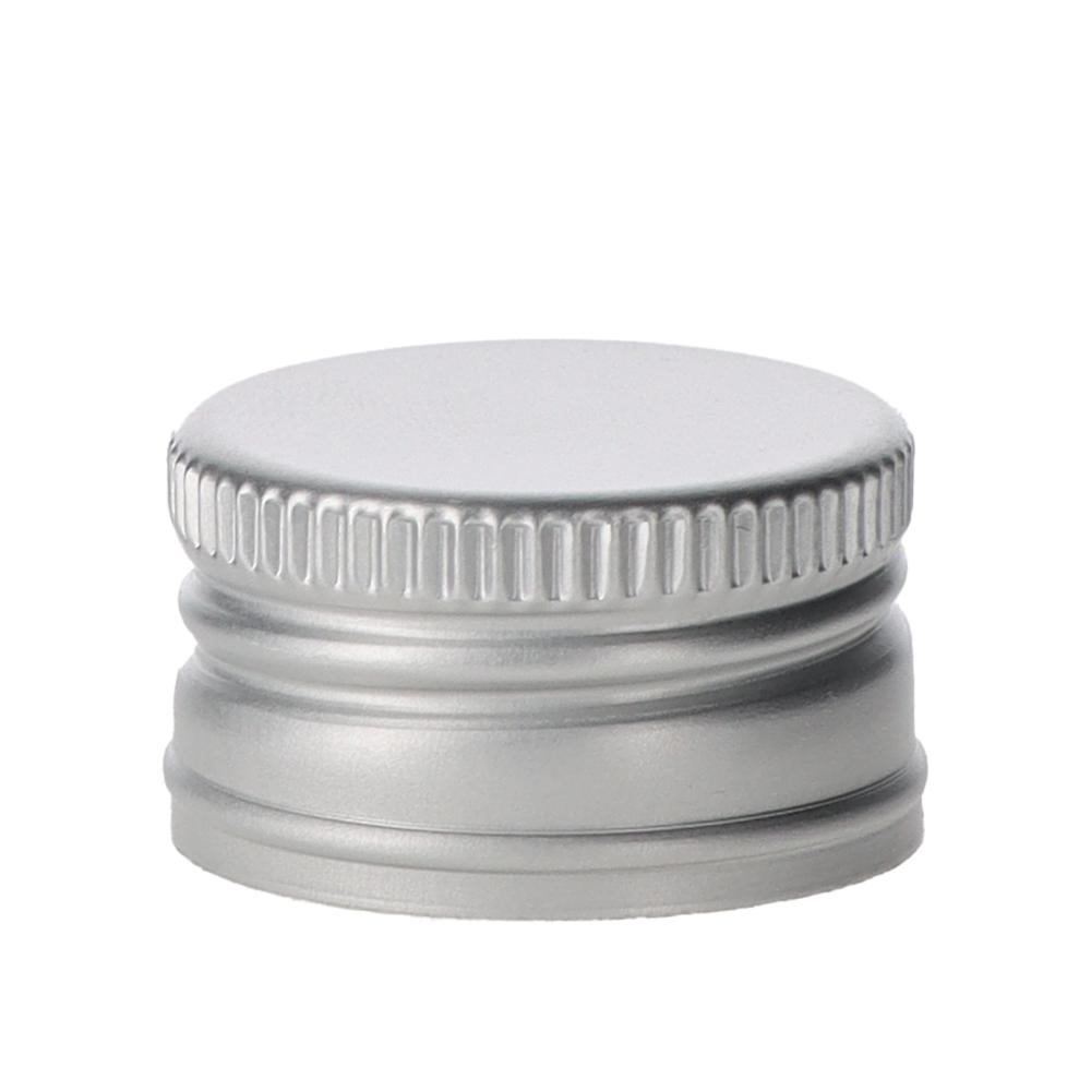PP24 Schraubverschluss Alu, silber, mit Gewinde