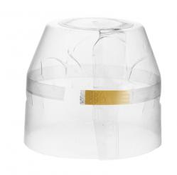 Schrumpfkapsel ca. 39x35mm klar, Stange a. 60 Stück